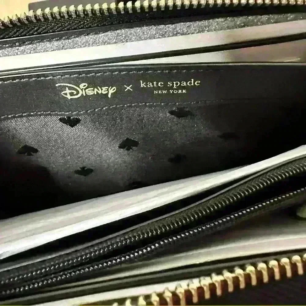 Disney—Kate Spade NY Minnie Mouse Continental Wallet. Polka Dots. NWT